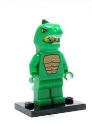 樂高人偶王 LEGO 第五代人偶包/8805 #6 蜥蜴人(全新)