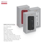 Eloop Orsen มอก.E57 แบตสำรอง 10000mAh PD 20W สายชาร์จในตัว PowerBank พาวเวอร์แบงค์ เพาเวอร์แบงค์ ของแท้ 100%