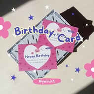 Birthday Greeting Card Birthday Card Greeting Card Aesthetic Happy Birthday Greeting Card Happy Birt