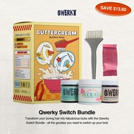 [Qwerky] Qwerky Switch Bundle - Butter Bleach, Semi-Permanent Conditioning Dye, Suck It Up Mask