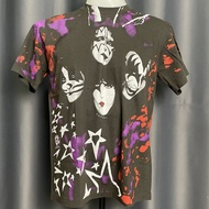 เสื้อวงKISS สไตล์วินเทจ สกรีนทั้งตัว OVP