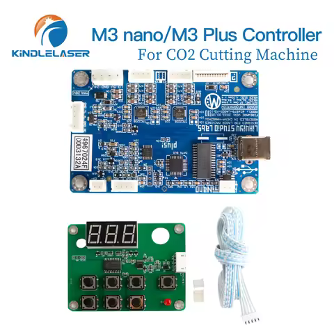Kindlelaser LIHUIYU M3 PLUS Nano Laser Controller Main Mother Board System With Cables Co2 Engraver 