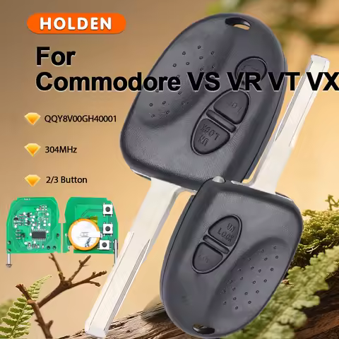 KEYECU QQY8V00GH40001 2B/3B 304MHz Remote Key Fob for Pontiac GTO 2004-2006, for Holden Commodore VS