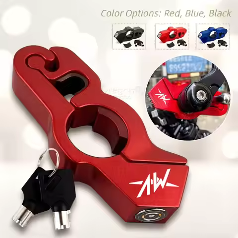 For MV Agusta 675 800 Brutale 800 1000 Turismo Veloce RC Motorcycle & Bicycle Handlebar Lock Heavy D