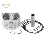 65.5MM Motorcycle Piston Ring 15MM Pin Ring Kit Cylinder Piston Ring Gasket for  Zongshen CB250CC  A