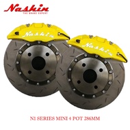 Nashin Myvi 2018/City Gm2/Civic So4 N1 Mini 4 Pot Brake Caliper Kit (286MM)