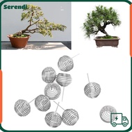 SERENDI 10pcs Bonsai Baskets, With Spikes Fertilizer Tool Gardening Fertilization Baskets, Durable S