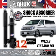 QHUK Original - Nissan Elgrand E51 - Shock Absorber Front & Rear Set