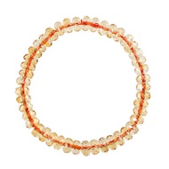 【正佳珠寶】黃水晶 頂級超淨體鑽切 15g 黃水晶手珠