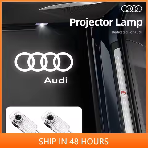 Led Car Door Welcome Light 3D Logo Projector For audi A3 8V 8P 8L A4 B5 B6 B7 B8 B9 A6 C5 C6 C7 C8 A