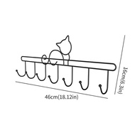 Behind Door Hanger Wall Entrance Hanger Bag Perforation-Free Bag Key Hook Door Hanger Entrance Door 