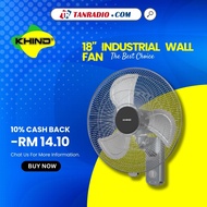 Khind Industrial Wall Fan - Black 18” WF1803B Kipas Dinding