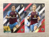 Topps Burnley 足球卡