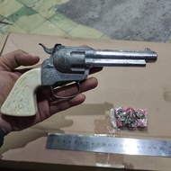 Mainan die cast diecast metal pistol doblis dompis kertas bentol Minus