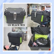 GS Black ABS TOP BOX ONLY 36L 57L 48L With Aluminium Premium Lock Motor Travel Box Motorcycle High Q