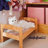 Cat bed knockdwon cat bed aesthetic wooden cat bed