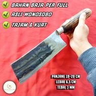 Bendo bedog tebas bambu dan kayu baja per full tajam & kuat asli Wonosobo