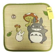 【現貨/售完下架】龍貓/TOTORO：草蓆坐墊(尺寸：40X40CM)_免運。