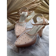 Purri rosegold wedding shoes, beautiful women's shoes 12cm