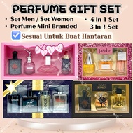 3in1 4in1 Set Gift Perfume Women Men Minyak Wangi Perempuan Set Hantaran Gift Murah