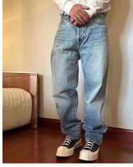 日本預訂 beams Japan x Levi’s 洗水感 super wide V2 jeans 牛仔褲