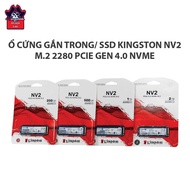 M.2 PCIe SSD 250G / 500G / 1TB KINGSTON NV2 2280 NVMe Gen4x4.