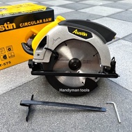 Austin วงเดือน เลื่อยวงเดือน 7 นิ้ว รุ่น 575 กำลัง950W มีไฟเลเซอร์ตีเส้นเพื่อความแม่นยำ ปรับองศาได้