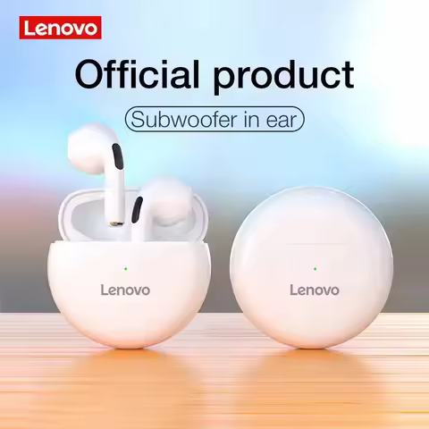 Lenovo HT38 TWS Bluetooth Earphone Mini Wireless Earbuds with Mic for iPhone Xiaomi Sport Waterproof