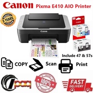 Canon Pixma E410 A4 All-In-One Color Inkjet Printer (Print , Copy , Scan)