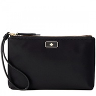 Kate Spade Dawn Medium Double Zip Wristlet Clutch Bag- Black