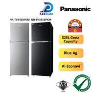 Panasonic Refrigerator 2 Door Inverter 325L Fridge Peti Sejuk Peti Ais 2 Pintu Inverter Murah 冰箱 NR-TV341BPKM NR-TV341BPSM