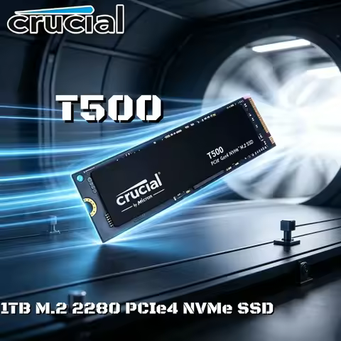 Crucial T500 1TB PCIe4 NVMe M2 2280 Internal SSD 7300MB/s Quick Boot Gaming Hard Drive Compatible Pl