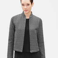 Eileen fisher jacquard blazer