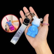 Bật lửa khè - móc khoá gấu BEARBRICK màu cầu vòng