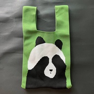 Panda Knot Wrist Bag