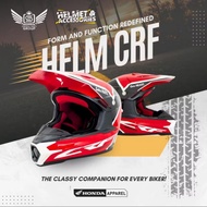 Honda CRF Style Adventure Motorcycle Helmet – Lightweight, Optimal Ventilation