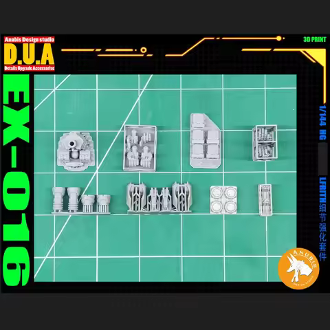 ANUBIS EX-016 Mercury Witch HG 1/144 LFRITH Gund-Arm Model Details Upgrade Accessories for Modelling