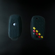【超跑麂皮】寶馬 Bmw F12 F30 F31 F35 全包覆汽車鑰匙包鑰匙套