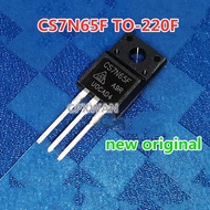5pcs CS7N65F TO-220F CS7N65FA9R CS7N65 7N65F TO-220F 7A/650V N-channel MOSFET transistor new
