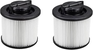 2 Pack DXVC4001 HEPA Filter Compatible with DEWALT DXV04T DXV05P DXV05S DXV08S DXV06G Wet Dry Shop V