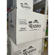 1 BOX OF 20 BOXES OF SUNVIEW RAISINS AMERICAN RAISINS 1 BOX 500g, naturally sweet and delicious, mea