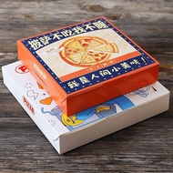 Commercial Pizza Box 6/7/8/9 Inch Portable Pizza Cake Takeout Tin Foil Packaging Box Disposable Take