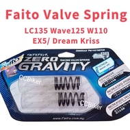 Faito Racing Valve Spring Zero Gravity EX5 / Dream / LC135 / Wave125 / Wave110 RS / Kriss / Y15ZR Y1