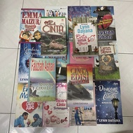 PRELOVED NOVEL Daripada penulis Syamnuriezmil, Emma Baizura, Lynn Dayana & lain2