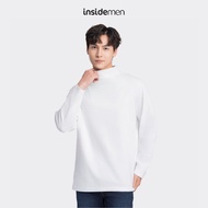 Insidemen x Aristino Men's 3cm turtleneck thermal t-shirt, soft cotton material ILT020W3