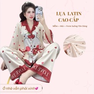 HCM HCM HCM | Women's pajamas with lace pattern and loose sleeves