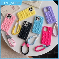 Softcase Octopus Silicone With Lanyard Phone For Samsung A06 A16 A36 A56 S25 S25 Ultra