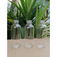 200ml glass bottle 200ml clear glass bottle/