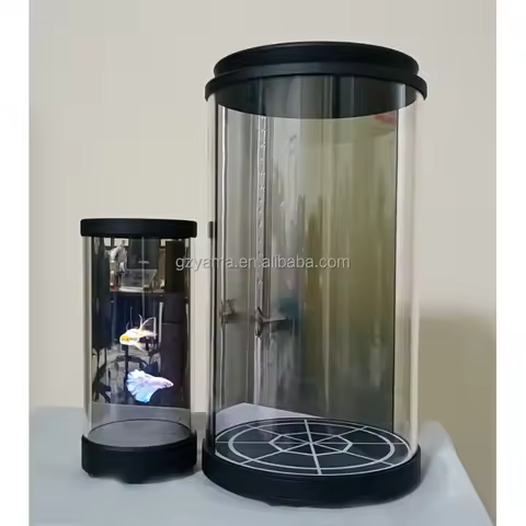 5 Inch Holographic Display 3D Interactive AI Holobox 8GB RAM 500cd/m² Bright 3000mAh Battery Type-C 