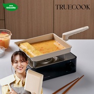 [TRUECOOK] Induction Egg Roll Pan 16cm 20cm Tamagoyaki Omelet Non-Stick Eco Ceramic Breakfast Pan